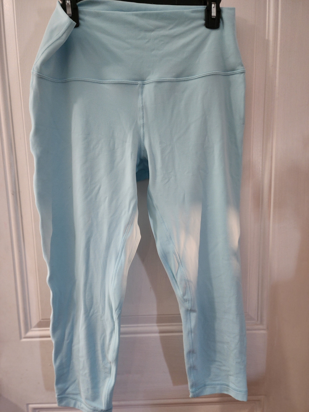 NEW Lululemon Double Lines Leggings, Sky Blue